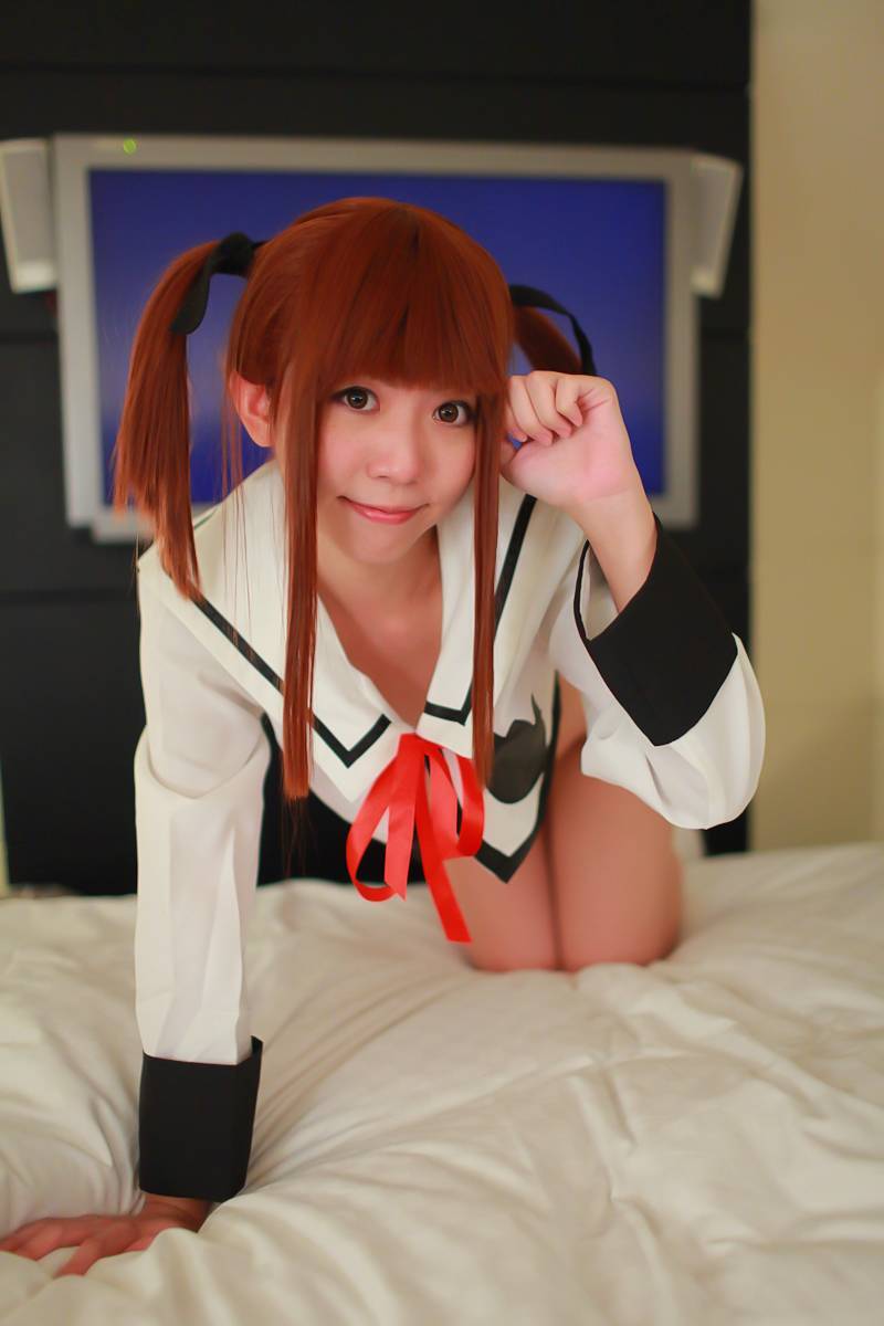 [Cosplay] Hot Maho Shojo Lyrical Nanoha 女优制服